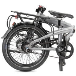 Tern Verge S8i - 20 Inches Folding Bike - 2023 - Satin Metallic Grey/silver -Bike Sale Shop 02120798 tern verge s8i grey silver 03 1063861