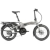Tern Vektron Q9 - 20 Inches City Folding E-Bike - 2023 - Satin Metallic Silver/silver
