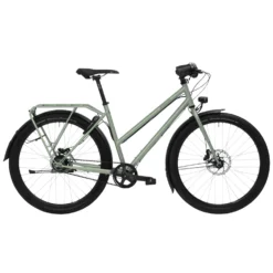 Tout Terrain METROPOLITAN TRAPEZ Select 3.1 - Women's Trekking Bike - 2023 - Pale Green Matt