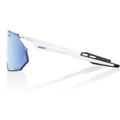 100% Hypercraft SQ Glasses - HiPER Mirror Lens - Soft Tact White / Blue + Clear -Bike Sale Shop 100 hypercraft sq glasses hiper mirror lens soft tact white blue 2 1482251