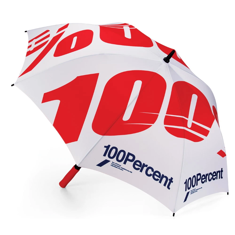 100% Strike Umbrella - White 1 100% Strike Umbrella - White