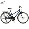 Vsf Fahrradmanufaktur T-300 Deore - Women Touring Bike - 2023 - Midnight Matt