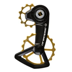CeramicSpeed OSPW X Derailleur Pulley System - For SRAM Red/Force/Rival AXS XPLR | 13/19 Teeth - Gold