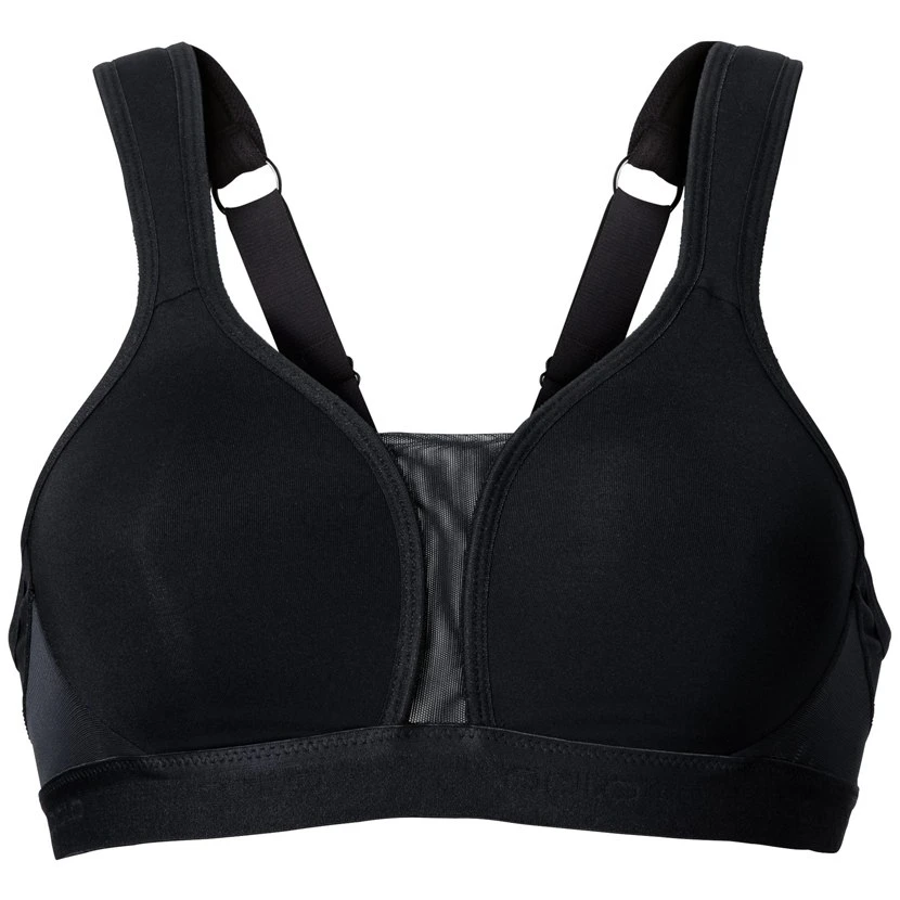 Odlo Padded High Sports Bra Women - Cup E - Black 2 Odlo Padded High Sports Bra Women - Cup E - Black - Image 2