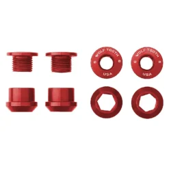 Wolf-tooth Wolf Tooth Aluminum Chainring Bolts - 6mm - 1-speed (4 Pieces) -Bike Sale Shop 120352 04 d 203181