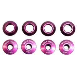 Wolf-tooth Wolf Tooth Aluminum Chainring Bolts - 6mm - 1-speed (4 Pieces) -Bike Sale Shop 120352 05 d 203182