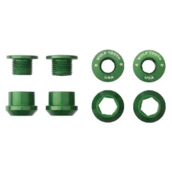 Wolf-tooth Wolf Tooth Aluminum Chainring Bolts - 6mm - 1-speed (4 Pieces) -Bike Sale Shop 120352 06 d 203183
