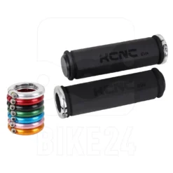 KCNC Lock-on Bar Grips With Lockring - Black/colored