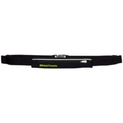 Nathan Sports Mirage Pak Adjustable Running Belt - Black