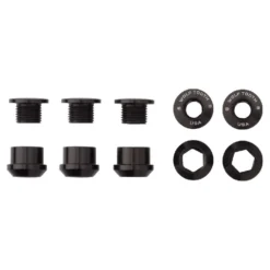 Wolf-tooth Wolf Tooth Aluminum Chainring Bolts - 6mm - 1-speed (5 Pieces) -Bike Sale Shop 158824 02 d 283517