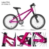 KUbikes 16L MTB Kids Bike - Pink Glaze