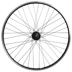 Shimano | Mavic - DH-3N72 | A 319 Front Wheel With Hub Dynamo - 28" - Rim Brakes - QR - Black