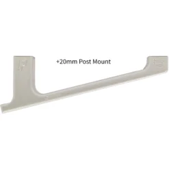 Paul Component Disc Adapter - PM To PM +20mm - Silver
