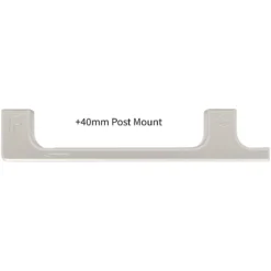 Paul Component Disc Adapter - PM To PM +40mm - Silver