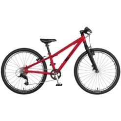 KUbikes 24S MTB 8-Speed Kids Bike - Red