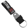 CHROME Mini Buckle Key Chain - Black / Black