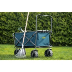 Uquip Buddy Foldable Beach Cart - Petrol/grey -Bike Sale Shop 274786 10 d 550717