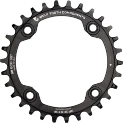 Wolf-tooth Wolf Tooth Single Chainring 96mm For Shimano M782/M672/M622/M612 - Drop Stop - Black