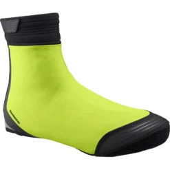 Shimano S1100R Soft Shell Shoe Cover - Neon Yellow