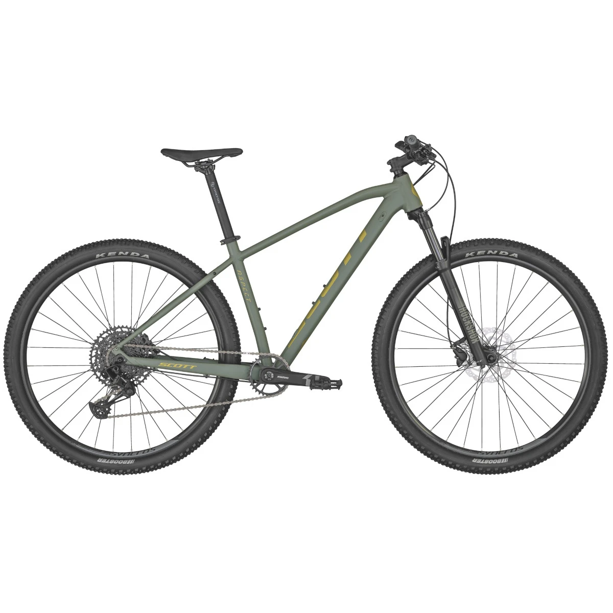 SCOTT ASPECT 910 - 29" Mountainbike - 2022 - Dark Moss / Gold Tint 1 SCOTT ASPECT 910 - 29" Mountainbike - 2022 - Dark Moss / Gold Tint