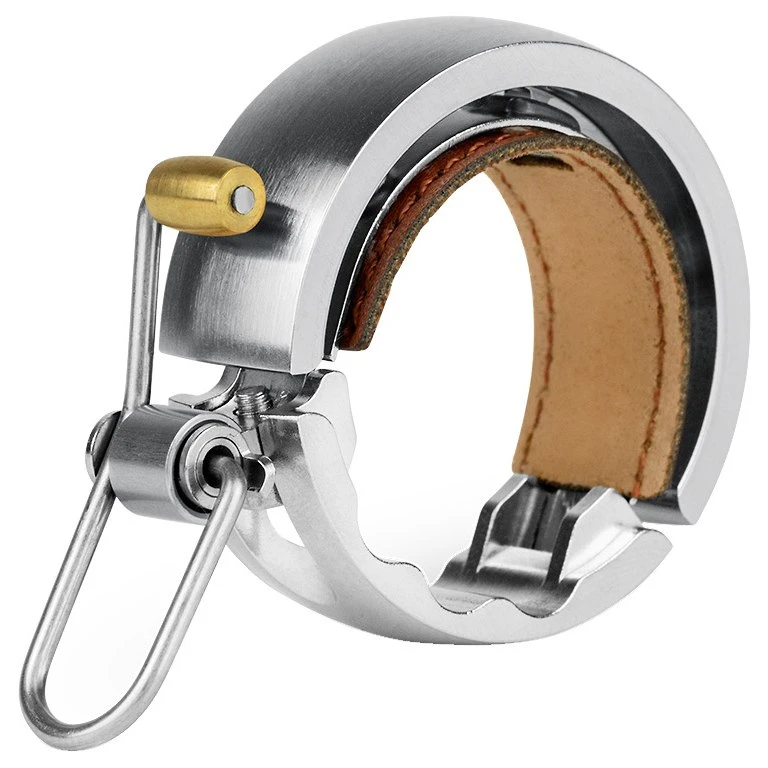 Knog Oi Luxe Bell - Silver 2 Knog Oi Luxe Bell - Silver - Image 2