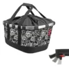 KLICKfix Bikebasket GT UniKlip 0304U - Fleur Black