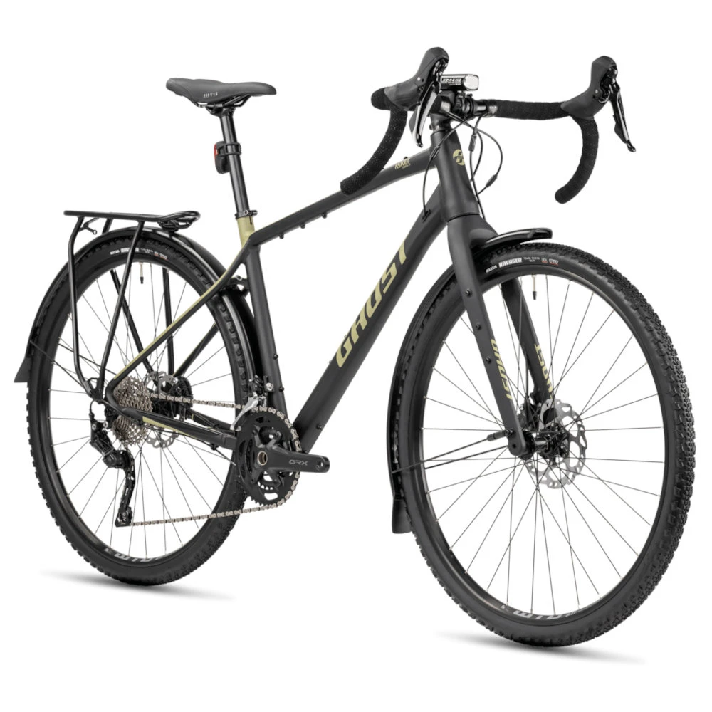 Ghost ASKET Essential EQ - Gravel Bike - 2023 - Matt Black / Light Kaki 3 Ghost ASKET Essential EQ - Gravel Bike - 2023 - Matt Black / Light Kaki - Image 3