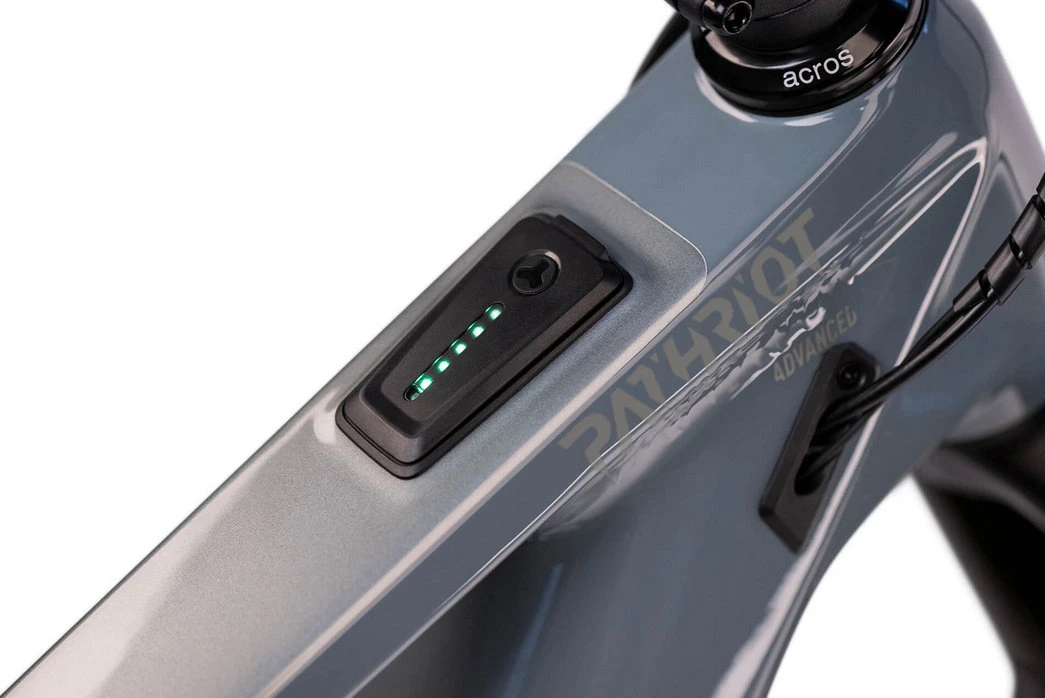 Ghost PATH RIOT Advanced - Carbon Electric Mountain Bike - 2023 - Grey / Light Grey Glossy 5 Ghost PATH RIOT Advanced - Carbon Electric Mountain Bike - 2023 - Grey / Light Grey Glossy - Image 5