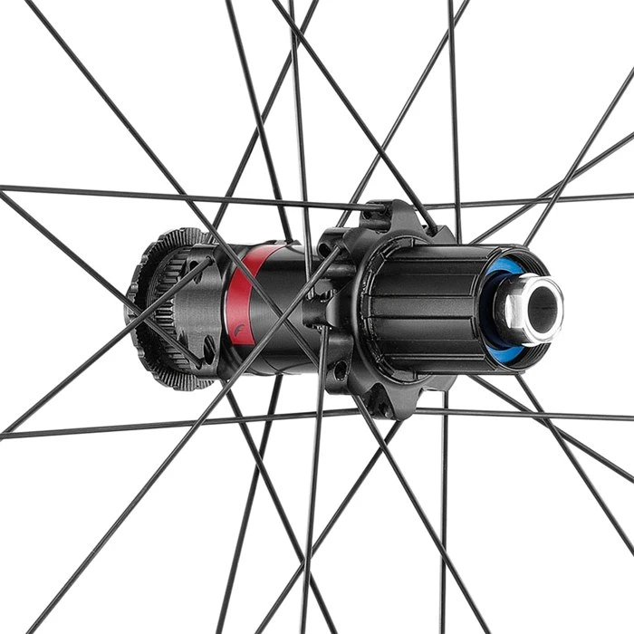 Fulcrum Rapid Red 5 DB Wheelset - Clincher - Centerlock - FW: 12/15x100mm | RW: 12x142mm - Black 7 Fulcrum Rapid Red 5 DB Wheelset - Clincher - Centerlock - FW: 12/15x100mm | RW: 12x142mm - Black - Image 7