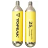 Topeak 25g Threaded CO2 Cartridge (2 Pieces)
