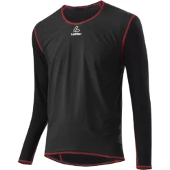 Loeffler Löffler Windstopper Transtex Light Longsleeve - Black/red 995