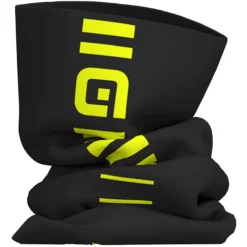 ALE Alé Identity Tubular Headgear Unisex - Black/fluo Yellow