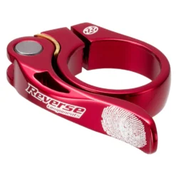 Reverse Components Long Life Seat Clamp - 31.8mm - Red