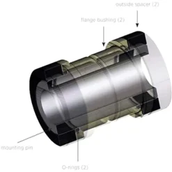 FOX Aluminium Hardware Kit (Bushings) - 6mm -Bike Sale Shop 36898 00 c 59119