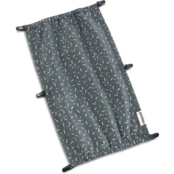 Croozer Sun Cover For Kid Vaaya Bike Trailer - Graphite Blue / White