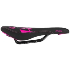 SDG Fly JR Saddle For Kids - Black/pink
