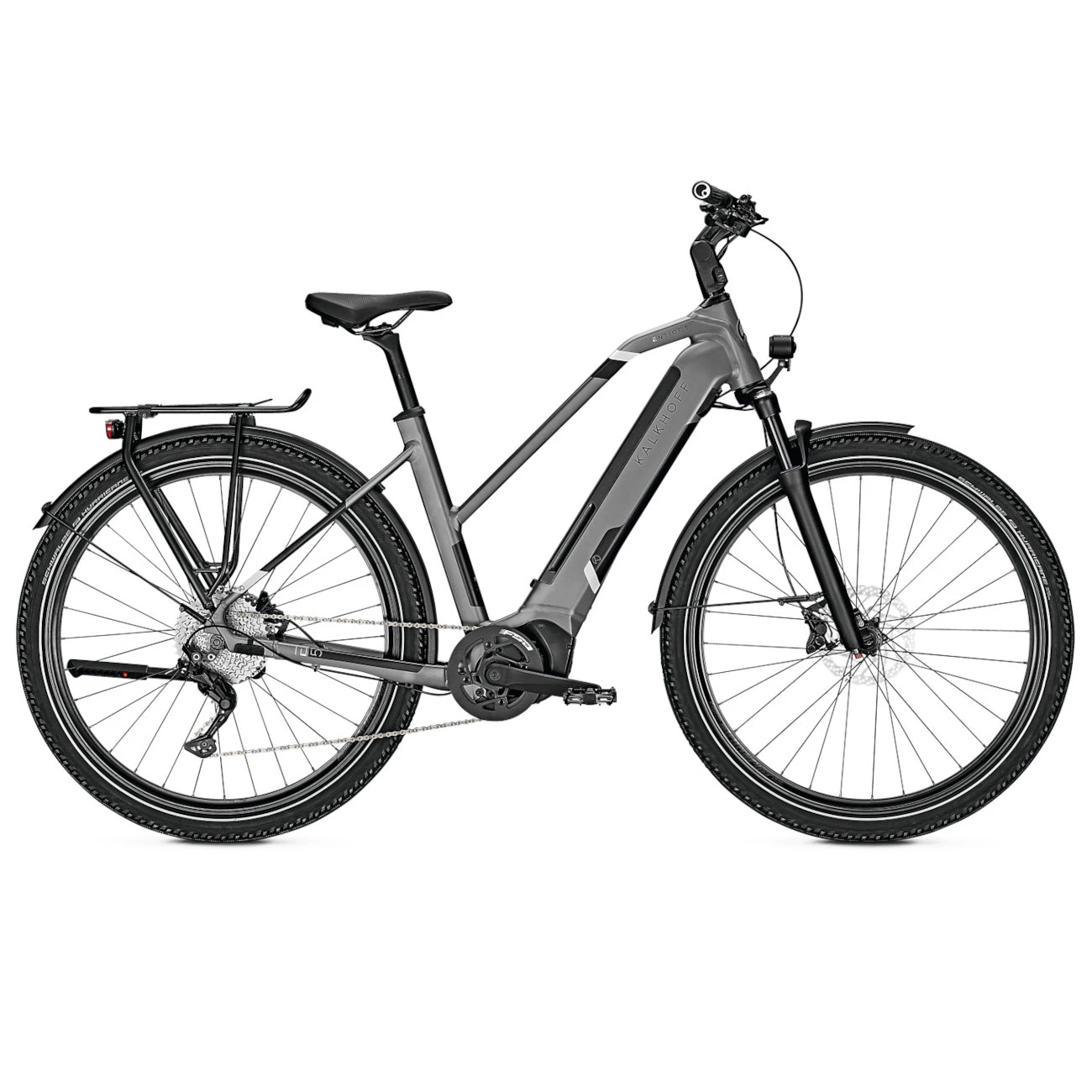 Kalkhoff ENTICE 5.B MOVE+ Allroad - Women E-Bike - 2023 - Jetgrey Matt 1 Kalkhoff ENTICE 5.B MOVE+ Allroad - Women E-Bike - 2023 - Jetgrey Matt