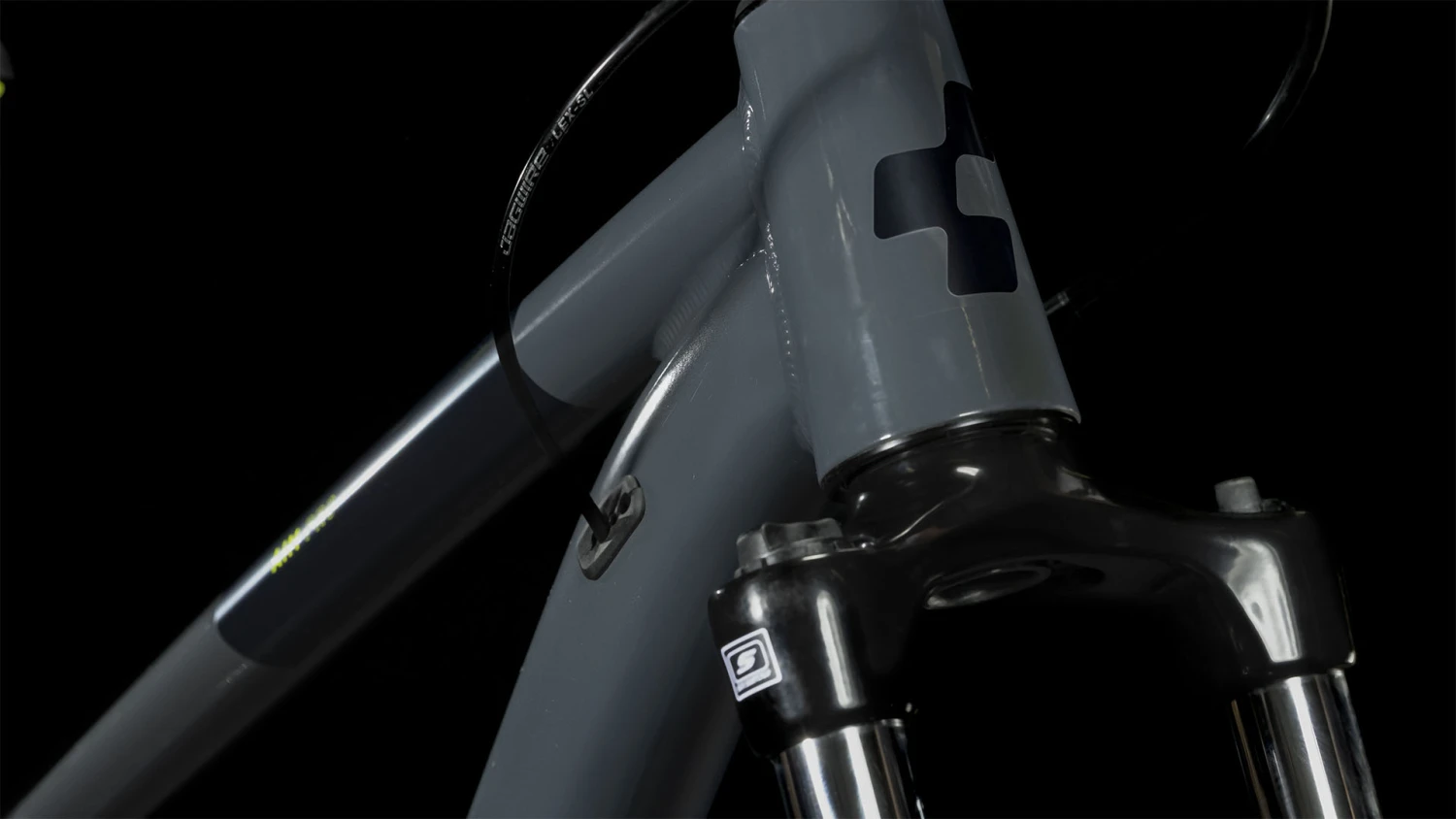 CUBE AIM Pro - Mountainbike - 2023 - Grey / Flashyellow A00 7 CUBE AIM Pro - Mountainbike - 2023 - Grey / Flashyellow A00 - Image 7