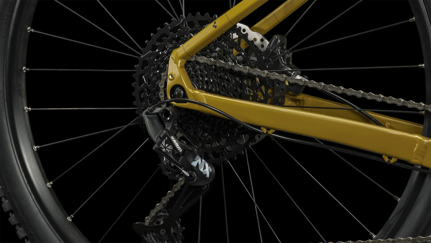 CUBE REACTION TM - 29" Mountainbike - 2023 - Caramel / Black A00 6 CUBE REACTION TM - 29" Mountainbike - 2023 - Caramel / Black A00 - Image 6