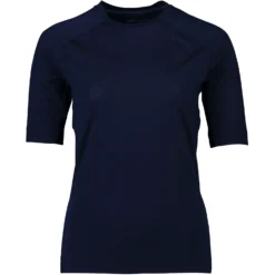POC Women's Light Merino Tee - 1582 Turmaline Navy
