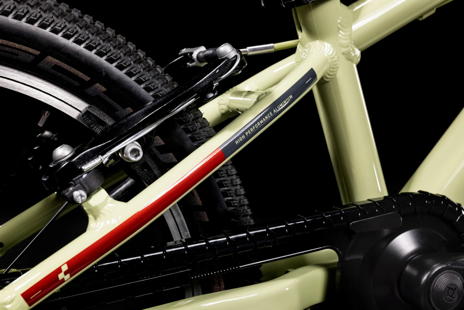 CUBE CUBIE 160 - 16" Children's Bike - 2023 - Green / Red 6 CUBE CUBIE 160 - 16" Children's Bike - 2023 - Green / Red - Image 6