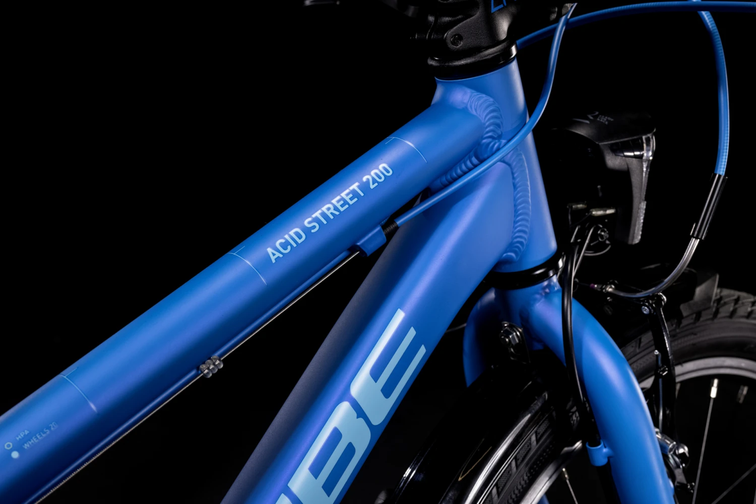 CUBE ACID 200 Street - 20" Children's Bike - 2023 - Blue / Lindgreen 7 CUBE ACID 200 Street - 20" Children's Bike - 2023 - Blue / Lindgreen - Image 7