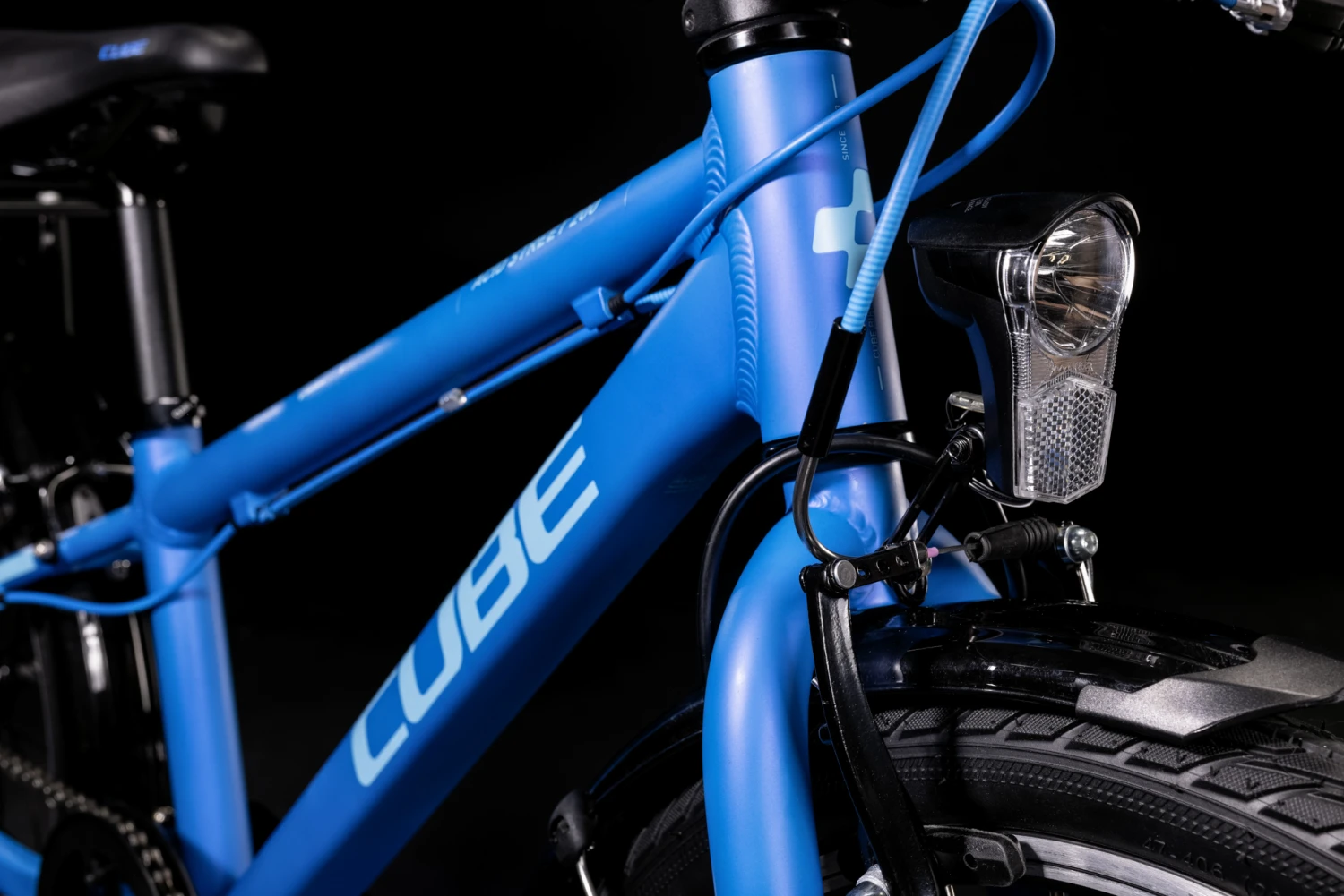 CUBE ACID 200 Street - 20" Children's Bike - 2023 - Blue / Lindgreen 4 CUBE ACID 200 Street - 20" Children's Bike - 2023 - Blue / Lindgreen - Image 4