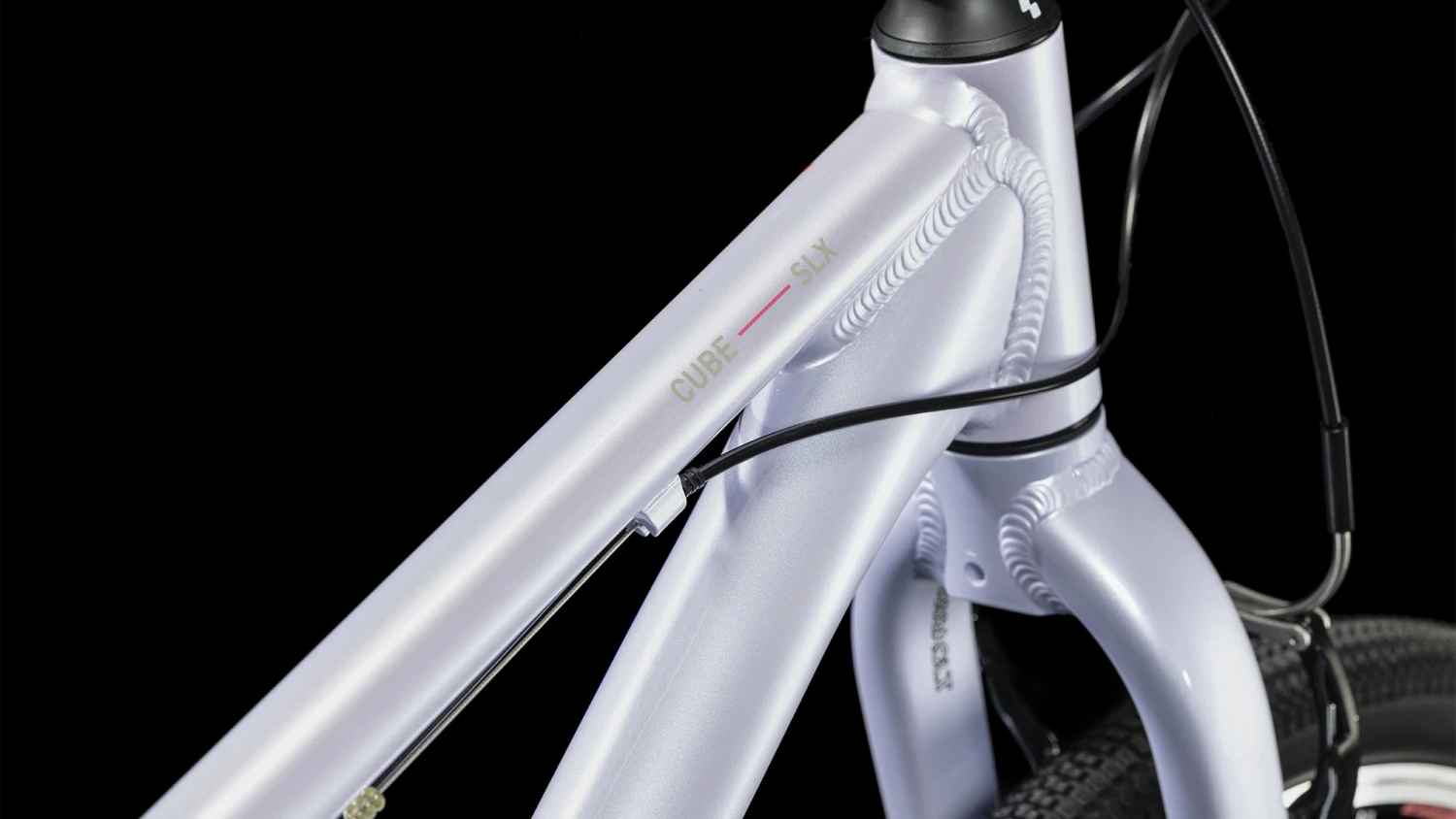 CUBE ACID 240 SLX - 24" Children's Bike - 2023 - Violet / Coral 4 CUBE ACID 240 SLX - 24" Children's Bike - 2023 - Violet / Coral - Image 4