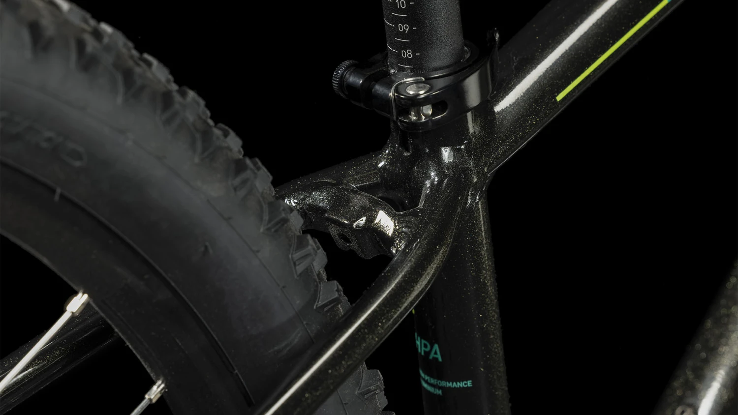 CUBE ACID 260 Disc - 26" Children's Bike - 2023 - Black / Green 5 CUBE ACID 260 Disc - 26" Children's Bike - 2023 - Black / Green - Image 5