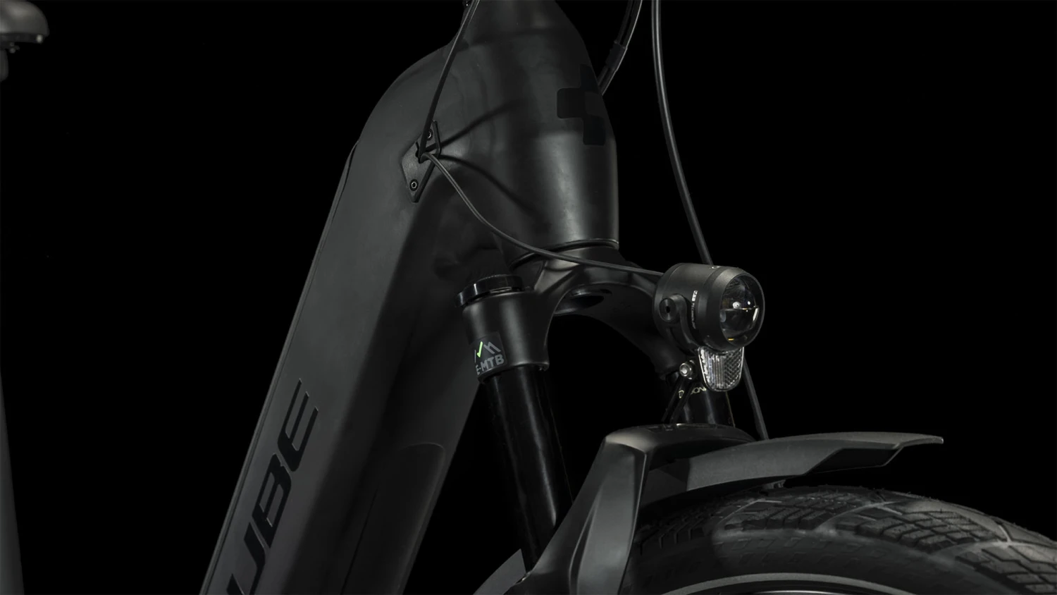 CUBE KATHMANDU HYBRID SLT 750 - Easy Entry Electric Touring Bike - 2023 - Black / Metal 4 CUBE KATHMANDU HYBRID SLT 750 - Easy Entry Electric Touring Bike - 2023 - Black / Metal - Image 4