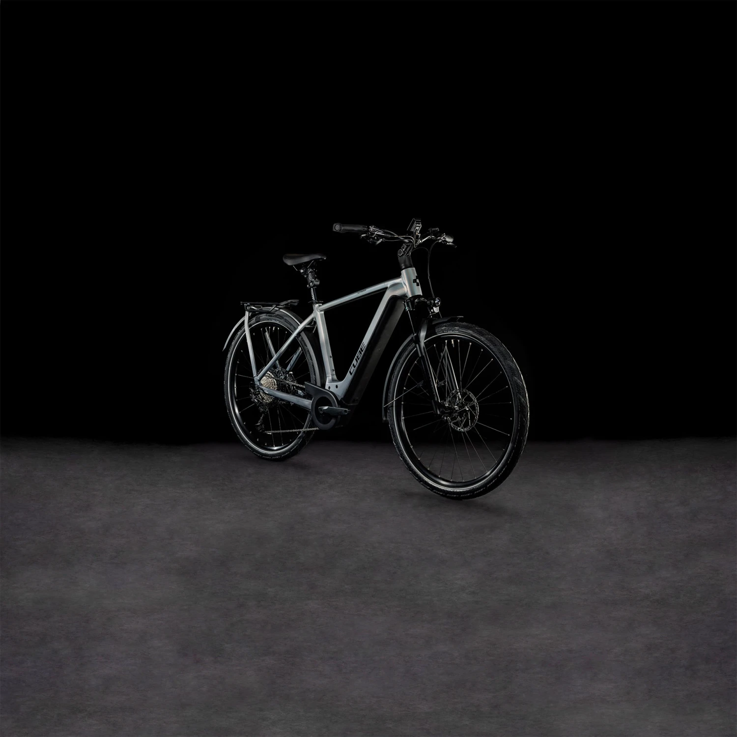 CUBE KATHMANDU HYBRID SLT 750 - Electric Touring Bike - 2023 - Prizmsilver / Grey 3 CUBE KATHMANDU HYBRID SLT 750 - Electric Touring Bike - 2023 - Prizmsilver / Grey - Image 3