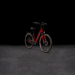 CUBE SUPREME HYBRID Pro 625 - Easy Entry Electric Bike - 2023 - Red / Black -Bike Sale Shop 632112 p 1010871 1401159
