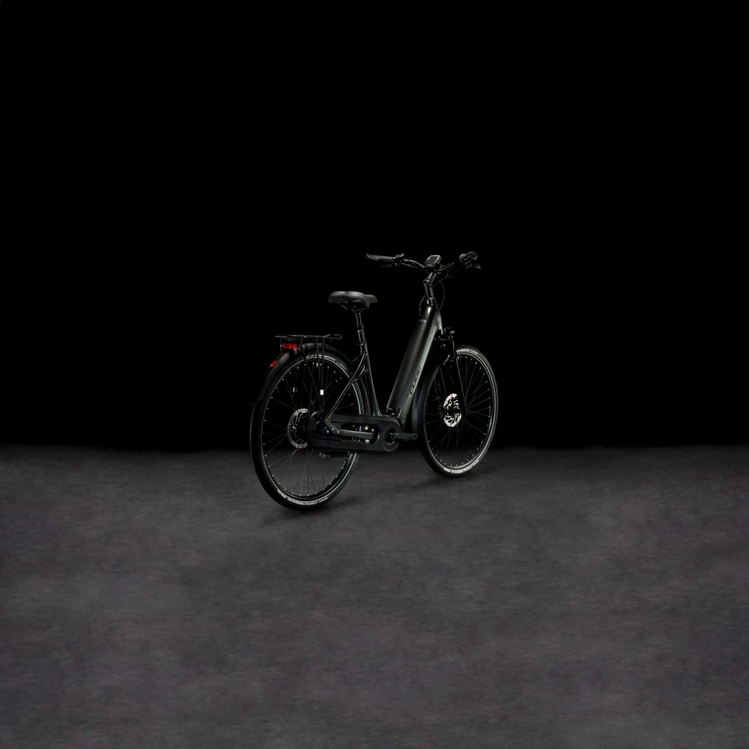 CUBE SUPREME HYBRID EX 625 - Easy Entry Electric Bike - 2023 - Grey / Black 3 CUBE SUPREME HYBRID EX 625 - Easy Entry Electric Bike - 2023 - Grey / Black - Image 3