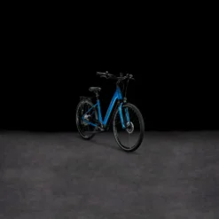 CUBE SUPREME SPORT HYBRID EXC 625 - Easy Entry Electric Bike - 2023 - Blue / Black -Bike Sale Shop 632412 p 1011651 1401171
